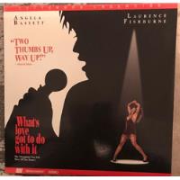 Tina Turner Whats Love Got To Do With It Disco Laser Disc, usado segunda mano  Perú 