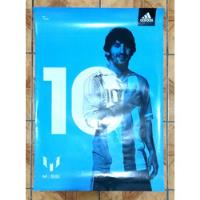 Poster adidas Oficial 2013 Messi Argentina Barcelona Futbol, usado segunda mano  Perú 