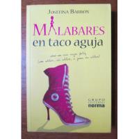 Malabares En Taco Aguja Josefina Barron, usado segunda mano  Perú 