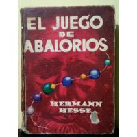 Hermann Hesse El Juego De Abalorios 1964 México segunda mano  Perú 