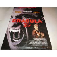 Poster Original De La Pelicula  Dracula 3d segunda mano  Perú 