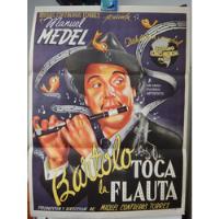 Poster Bartolo Toca La Flauta Manuel Medel Art By Sign 'star segunda mano  Perú 