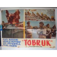 Poster 1967 Tobruk Rock Hudson Guy Stockwell George Peppard segunda mano  Perú 