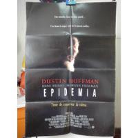 Poster Epidemia Morgan Freeman Dustin Hoffman Rene Russo segunda mano  Perú 