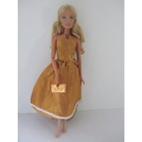 Barbie Con Vestido Y Cartera De Fiesta Wyc segunda mano  Perú 
