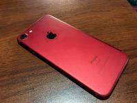 Celular iPhone 7 256 Gb Color Rojo Poco Uso Bateria Nueva segunda mano  Perú 