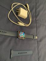 Reloj Apple Watch Se Gps (40mm) Caja Plateada Correa Azul segunda mano  Perú 