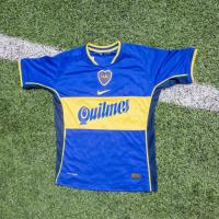 Camiseta Retro Roman  Club Boca Juniors 2001 segunda mano  Perú 
