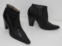 Botas / Zapatos Cuero Negro Talla 39..envío Gratis¡¡, usado segunda mano  Perú 
