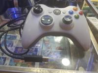 Mando Para Xbox 360 Color Blanco Con Cable Usb, usado segunda mano  Lima