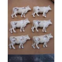 Mundo Vintage: Vieja Miniatura 6 Vacas Holstein Hong Kong segunda mano  Perú 