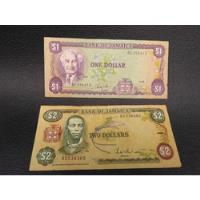 Makuka: Antiguo Billete Jamaica  1-2 Dolares Bol8 Mnn segunda mano  Perú 