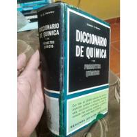 Libro Diccionario De Quimica Y Productos Quimicos Hawley segunda mano  San Martín de Porres