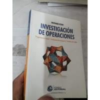 Libro De Investigacion De Operaciones Maynard Kong segunda mano  Perú 