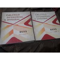Libro De Calculo Diferencial E Integral 2 Tomos Bers  segunda mano  Perú 
