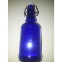 Usado, Botella Vacía Azul Cobalto 330ml segunda mano  Perú 