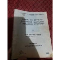 Libro Manual De Sistemas Electricos Sanitarios Y Mecanico segunda mano  Perú 