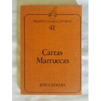 Cartas Marruecas Jose Cadalso Libro Original Oferta , usado segunda mano  Perú 