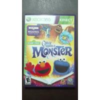 Plaza Sésamo Once Upon A Monster Para Kinect Xbox 360 segunda mano  Perú 