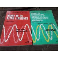 Libro Tecnica De Las Altas Tensiones 2 Tomos Enriquez Harper segunda mano  Perú 