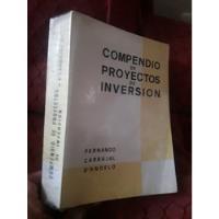 Libro Compendio De Proyectos De Inversion Carbajal segunda mano  Perú 