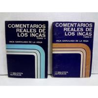 Comentarios Reales De Los Incas 2t Garcilazo De La Vega 1973 segunda mano  Perú 