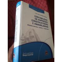 Libro Contabilidad De Empresas Constructoras E Inmobiliarias, usado segunda mano  Perú 