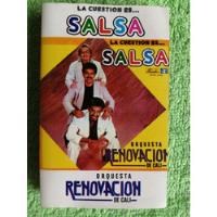 Eam Kct Orquesta Renovacion D Cali La Cuestion Es Salsa 1989, usado segunda mano  Perú 