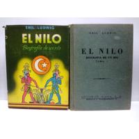 El Nilo Biografía De Un Río - Emil Ludwig - Diana S.a. 1957 segunda mano  Perú 