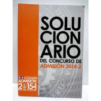 Solucionario Universidad De Ingeniería 2014-2, usado segunda mano  Perú 