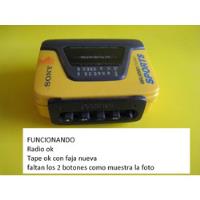 Psicodelia: Walkman Sony Sport Wm-af59 Funciona Ok Wkm segunda mano  Perú 