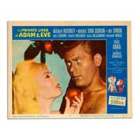 Usado, Dante42  Afiche Cine The Private Lives Of Adam & Eve  1960 segunda mano  Perú 