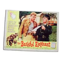 Dante42 Afiche Cine Antiguo The Bashful Elephant 1961 segunda mano  San Miguel