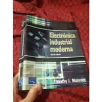 Libro Electrónica Industrial Moderna Maloney segunda mano  Perú 