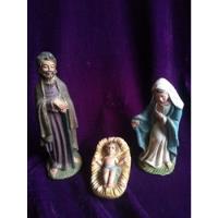 Usado,  Nacimiento Navidad Religioso Jesus Virgen Jose Antiguo  segunda mano  Perú 