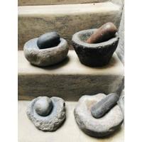 Morteros De Piedra Antiguos Completos Son Pesados Coleccion segunda mano  Perú 