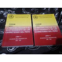 Libro Rehabilitación Y El Mantenimiento De Las Carreteras  segunda mano  Perú 