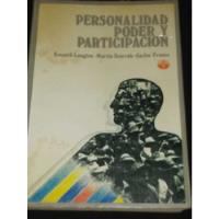 Personalidad Poder Y Participacion segunda mano  Perú 