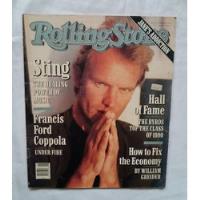 Sting The Police Revista Rolling Stone En Ingles 1991 Oferta segunda mano  Perú 