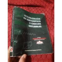 Libro Actualización En Matemática Ciencias Academia Vallejo segunda mano  Perú 