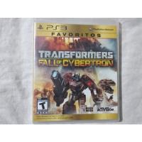 Transformers Fall Of Cybertron Juegos Ps3 Discos Playstation segunda mano  Perú 