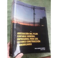 Libro Plan Contable Para Los Sectores Construcción Ramirez segunda mano  Perú 
