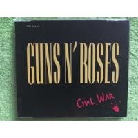Eam Cd Maxi Single Guns N' Roses Civil War 1993 + Entrevista segunda mano  Perú 