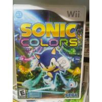 Juego Para Nintendo Wii Sonic Colors Wiiu Wii U Sega  segunda mano  Perú 