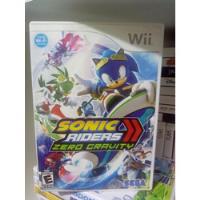 Juego Para Nintendo Wii Sonic Riders Zero Gravity Wiiu Sega  segunda mano  Perú 