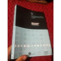 Usado, Libro Matemática Financiera Garrafa Uni segunda mano  Perú 