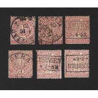 Alemania 1869 , Distrito Postal Del Norte . 1 Groschen  segunda mano  Perú 
