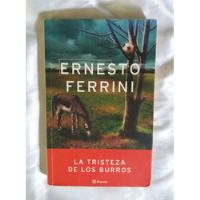 La Tristeza De Los Burros Ernesto Ferrini Libro Original  segunda mano  Perú 