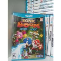 Juego Para Nintendo Wii U Sonic Boom Rise Of Lyric Wii Wiiu, usado segunda mano  Perú 
