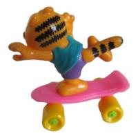 Gato Garfield En Patineta Skateboard Wyc, usado segunda mano  Perú 